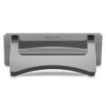 6" - Supporta fino a 5 kg - Pieghevole - Antiscivolo - Alluminio - 23x23x1 cm - Colore argento