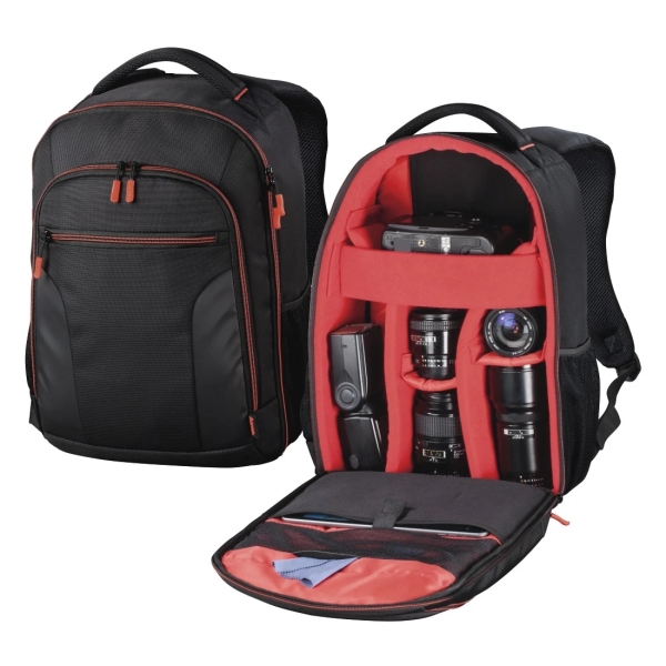 Hama Miami Zaino per fotocamera - Capacità 12L - Poliestere - Tasca per tablet fino a 10 Hama Miami Zaino per fotocamera - Capacità 12L - Poliestere - Tasca per tablet fino a 10