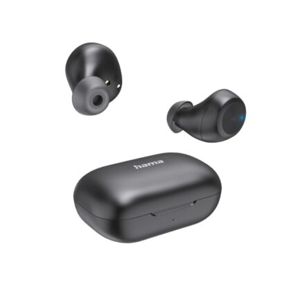 Hama Spirit Chop II Cuffie con microfono omnidirezionale - Bluetooth - Autonomia fino a 16 ore - Portata 10 m - IPX4 - Assistente vocale - Ricarica tramite USB-C - Colore nero