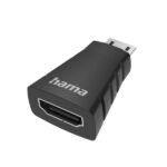Hama Essential Adattatore HDMI - 4K - HDMI femmina - Mini HDMI maschio - Colore nero
