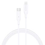 Cavo di ricarica Hama - USB-C maschio - Lightning - Lunghezza 1 m - Velocità fino a 480 Mbps - Nichelato - Colore bianco - immagine 3