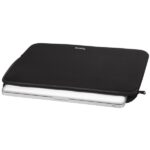 6" - Chiusura con cerniera - Fodera interna morbida - 42x2x29cm - Colore nero