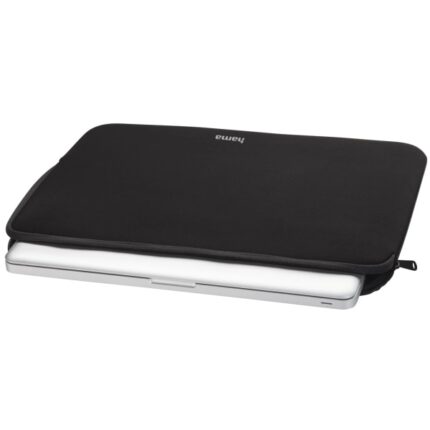 6" - Chiusura con cerniera - Fodera interna morbida - 42x2x29cm - Colore nero