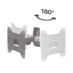 Hama Supporto a parete per TV fino a 48" - Peso max 20 kg - Inclinabile - Girevole - VESA 200x200 mm - Acciaio - Gestione cavi - Colore nero - immagine 3