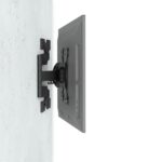 Hama Supporto a parete per TV fino a 48" - Peso max 25 kg - Inclinabile - Girevole - Extrapiatto - VESA 200x200 mm - Alluminio - Gestione cavi - Colore nero - immagine 3