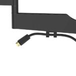 Hama Supporto a parete per TV fino a 48" - Peso max 25 kg - Inclinabile - Girevole - Extrapiatto - VESA 200x200 mm - Alluminio - Gestione cavi - Colore nero - immagine 5