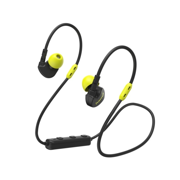 Hama Freedom Athletics III Auricolari sportivi - Bluetooth - Portata 10 m - Microfono omnidirezionale - Assistente vocale - Ricarica tramite USB-C - Colore nero Hama Freedom Athletics III Auricolari sportivi - Bluetooth - Portata 10 m - Microfono omnidirezionale - Assistente vocale - Ricarica tramite USB-C - Colore nero