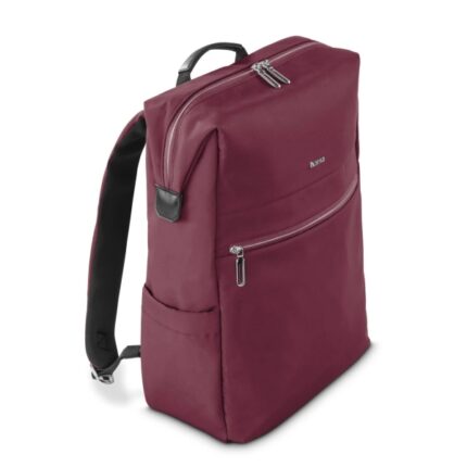 2" - Capacità 15 L - Poliestere - Interno imbottito - Cerniera bidirezionale - Base rinforzata - Tasche laterali - 34 x 44 x 11 cm - Colore rosso