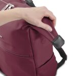 Hama Ultimate Zaino per laptop fino a 16,2" - Capacità 15 L - Poliestere - Interno imbottito - Cerniera bidirezionale - Base rinforzata - Tasche laterali - 34 x 44 x 11 cm - Colore rosso - immagine 5