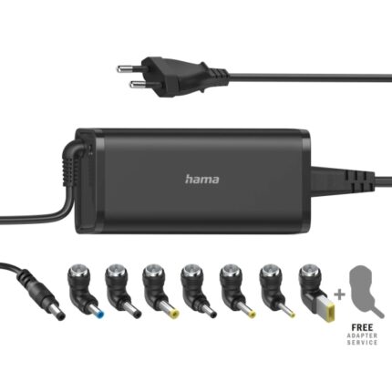 Hama Essential Alimentatore universale per laptop - Potenza 90 W - Tensione 15-19 V - Cavo di ingresso 1