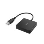 Hama Entry Hub USB 2.0 - Cavo USB-A integrato da 15 cm - USB-A femmina x4 - 5