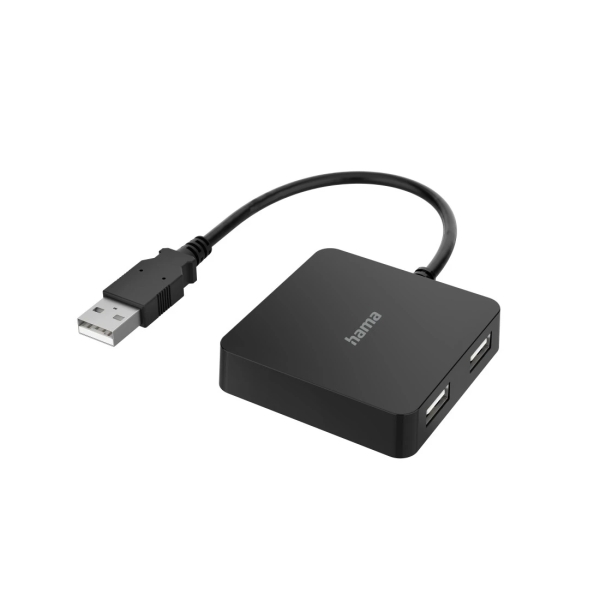Hama Entry Hub USB 2.0 - Cavo USB-A integrato da 15 cm - USB-A femmina x4 - 5 Hama Entry Hub USB 2.0 - Cavo USB-A integrato da 15 cm - USB-A femmina x4 - 5