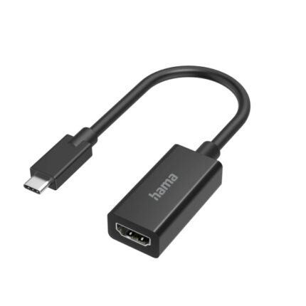 Hama Essential Adattatore video - 4K - USB-C maschio - HDMI femmina - Colore nero