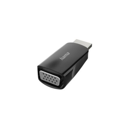Hama Essential Adattatore video - Full HD - HDMI maschio - VGA femmina - Colore nero