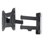 Hama Supporto a parete per TV fino a 48" - Peso max 20 kg - Inclinabile - Girevole - VESA 200x200 mm - Acciaio - Gestione cavi - Colore nero
