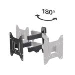 Hama Supporto a parete per TV fino a 48" - Peso max 20 kg - Inclinabile - Girevole - VESA 200x200 mm - Acciaio - Gestione cavi - Colore nero - immagine 3