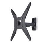 Hama Supporto a parete per TV fino a 65" - Peso max 20 kg - Inclinabile - Girevole - VESA 400x400 mm - Acciaio - Gestione cavi - Colore nero