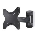Hama Supporto a parete per TV fino a 50" - Peso max 35 kg - Inclinabile - Girevole - VESA 200x200 mm - Acciaio - Gestione cavi - Colore nero