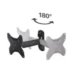 Hama Supporto a parete per TV fino a 50" - Peso max 35 kg - Inclinabile - Girevole - VESA 200x200 mm - Acciaio - Gestione cavi - Colore nero - immagine 4