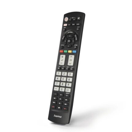 Telecomando Hama per TV Panasonic - Portata 10 m - 56 pulsanti - Accesso diretto alle piattaforme di streaming - 21