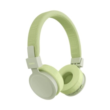 Hama Freedom Lit III Cuffie con microfono omnidirezionale - Bluetooth - Pieghevoli - Archetto regolabile - Portata 10 m - Assistente vocale - Ricarica tramite USB-C - Colore menta
