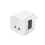 Adattatore da viaggio universale Hama - Potenza fino a 625 W - Tensione 100-250 V - Colore bianco - immagine 2