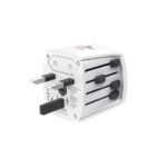 Adattatore da viaggio universale Hama - Potenza fino a 625 W - Tensione 100-250 V - Colore bianco - immagine 3