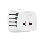 Adattatore da viaggio universale Hama - Potenza fino a 625 W - Tensione 100-250 V - Colore bianco - immagine 4
