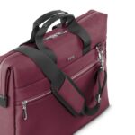 Hama Ultimate Borsa per laptop fino a 14,1" - Poliestere - Interno imbottito - 40,5 x 7 x 30 cm - Colore rosso - immagine 5