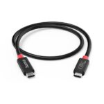 Cavo USB-C maschio Hama Essential - Potenza massima 240 W - Lunghezza 2 m - Velocità fino a 20 Gbps - Doppia schermatura - Colore nero