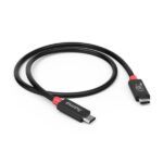 Cavo USB-C maschio Hama Essential - Potenza massima 240 W - Lunghezza 2 m - Velocità fino a 20 Gbps - Doppia schermatura - Colore nero - immagine 3