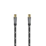 Hama Prime Cavo coassiale per antenna maschio/femmina - Lunghezza 1