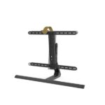 Hama Supporto a parete per TV fino a 65" - Peso max 40 kg - Inclinabile - Girevole - VESA 600x400 mm - Altezza regolabile - Acciaio - Gestione cavi - Colore nero - immagine 3