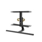 Hama Supporto a parete per TV fino a 65" - Peso max 40 kg - Inclinabile - Girevole - VESA 600x400 mm - Altezza regolabile - Acciaio - Gestione cavi - Colore nero - immagine 4