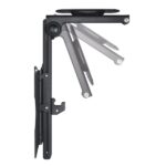 Hama Supporto a soffitto per TV fino a 46" - Peso massimo 20 kg - Girevole - VESA 200x200 mm - Altezza regolabile - Acciaio - Colore nero - immagine 5