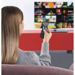 Hama Telecomando per TV Samsung - Portata 10 m - 52 pulsanti - Accesso diretto alle piattaforme di streaming - 21,1 x 5,1 x 2,6 cm - Colore nero - immagine 5
