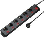 4 m - Tensione 250 V - Presa Schuko angolata - 7