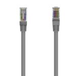 Hama Essential Cavo di rete UTP RJ45 Cat-5e - Lunghezza 3 m - Velocità fino a 1 Gbps - Colore grigio