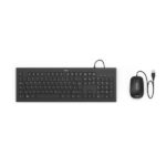 Hama Combo tastiera e mouse - Distribuzione Qwerty-Es - Cavo 140 cm - Piedini pieghevoli - USB-A - Mouse a 3 pulsanti - 1000 dpi - Colore nero - immagine 2