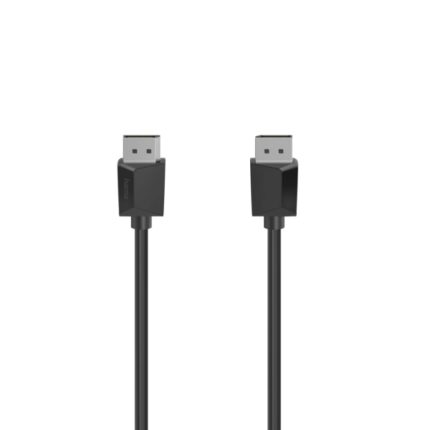 Cavo DisplayPort 1.2 4K Hama Essential - Lunghezza 3 m - Doppia schermatura - Velocità fino a 21