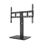 Supporto TV Hama fino a 65" - Peso max 40 kg - Girevole - VESA 600x400 mm - Acciaio - Altezza regolabile - Gestione cavi - Colore nero