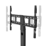 Supporto TV Hama fino a 65" - Peso max 40 kg - Girevole - VESA 600x400 mm - Acciaio - Altezza regolabile - Gestione cavi - Colore nero - immagine 3