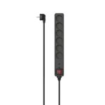 Hama Ciabatta con 6 prese - Potenza massima 3680 W - Tensione 250 V - Cavo 1