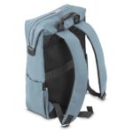 Hama Ultimate Zaino per laptop fino a 16,2" - Capacità 15 L - Poliestere - Interno imbottito - Cerniera bidirezionale - Base rinforzata - Tasche laterali - 34 x 44 x 11 cm - Colore blu - immagine 3