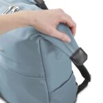 Hama Ultimate Zaino per laptop fino a 16,2" - Capacità 15 L - Poliestere - Interno imbottito - Cerniera bidirezionale - Base rinforzata - Tasche laterali - 34 x 44 x 11 cm - Colore blu - immagine 5
