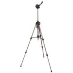 Hama Star 61 Treppiede per fotocamera con filettatura 1/4" - Altezza fino a 153 cm - Peso massimo 3 kg - Manovella nella colonna centrale - Alluminio - Supporto a sgancio rapido - Testa a 3 vie - Colore beige - immagine 3