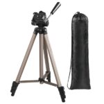 Hama Star 75 Treppiede per fotocamera con filettatura da 1/4" - Peso max 2,5 kg - Altezza regolabile fino a 125 cm - Alluminio - Supporto a sgancio rapido - Testa a 3 vie - Colore beige - immagine 4