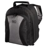 Hama Track Pack II 140 Zaino per fotocamera - Scomparti separati per obiettivi - Maniglia - 8x19x23 cm - Colore nero