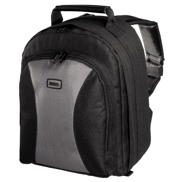 Hama Track Pack II 140 Zaino per fotocamera - Scomparti separati per obiettivi - Maniglia - 8x19x23 cm - Colore nero Hama Track Pack II 140 Zaino per fotocamera - Scomparti separati per obiettivi - Maniglia - 8x19x23 cm - Colore nero