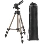 Hama Star 05 Treppiede per fotocamera - Peso massimo 500 g - Altezza regolabile fino a 106,5 cm - Alluminio - Supporto a sgancio rapido - Testa a 3 vie - Colore beige - immagine 4